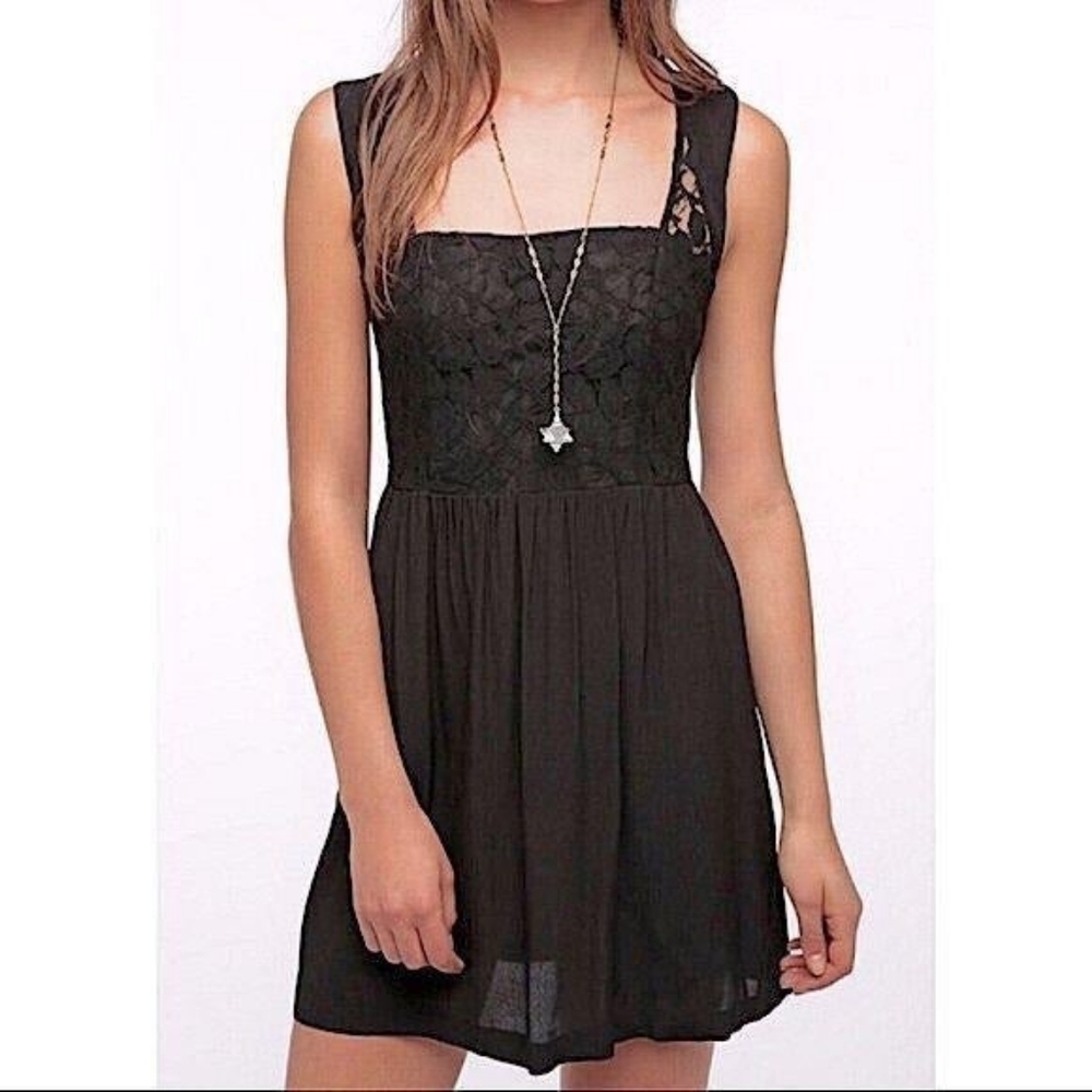 Black Lace cocktail dress from Cooperative /  UO